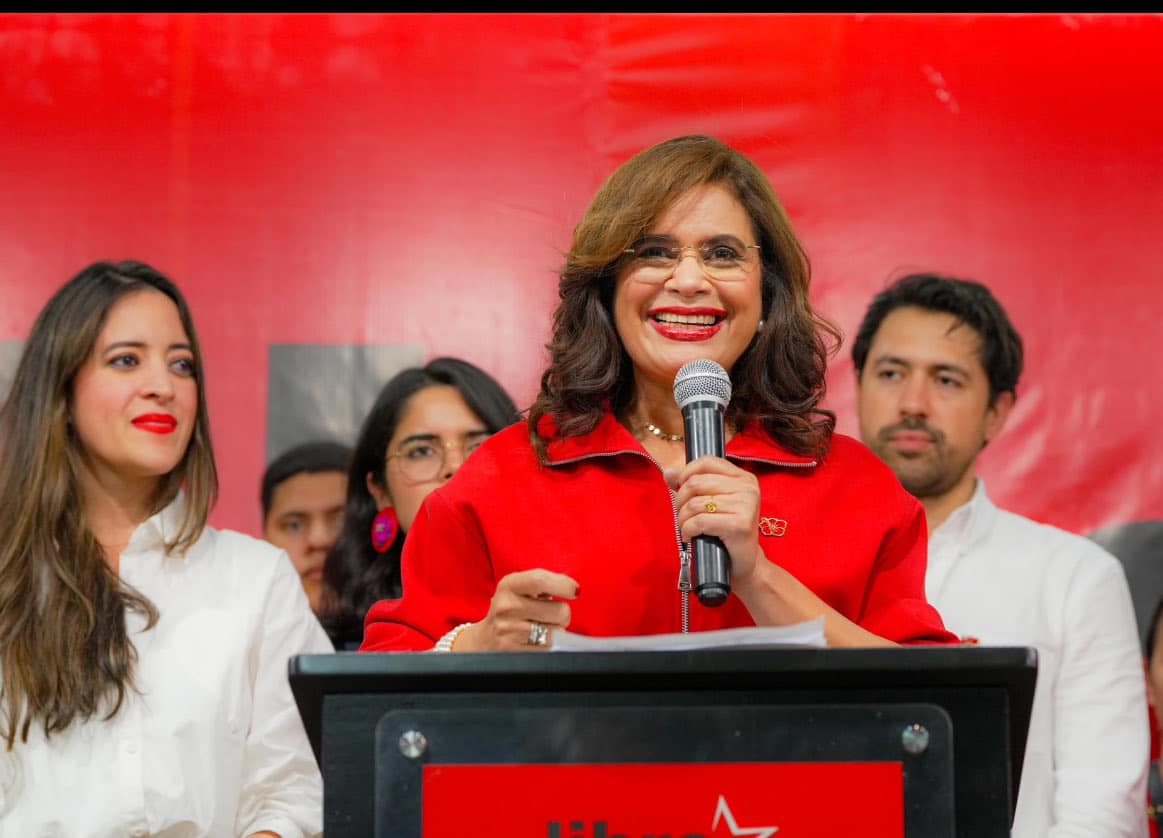 LIBRE sees electoral setback: Rixi Moncada slips to third in polls